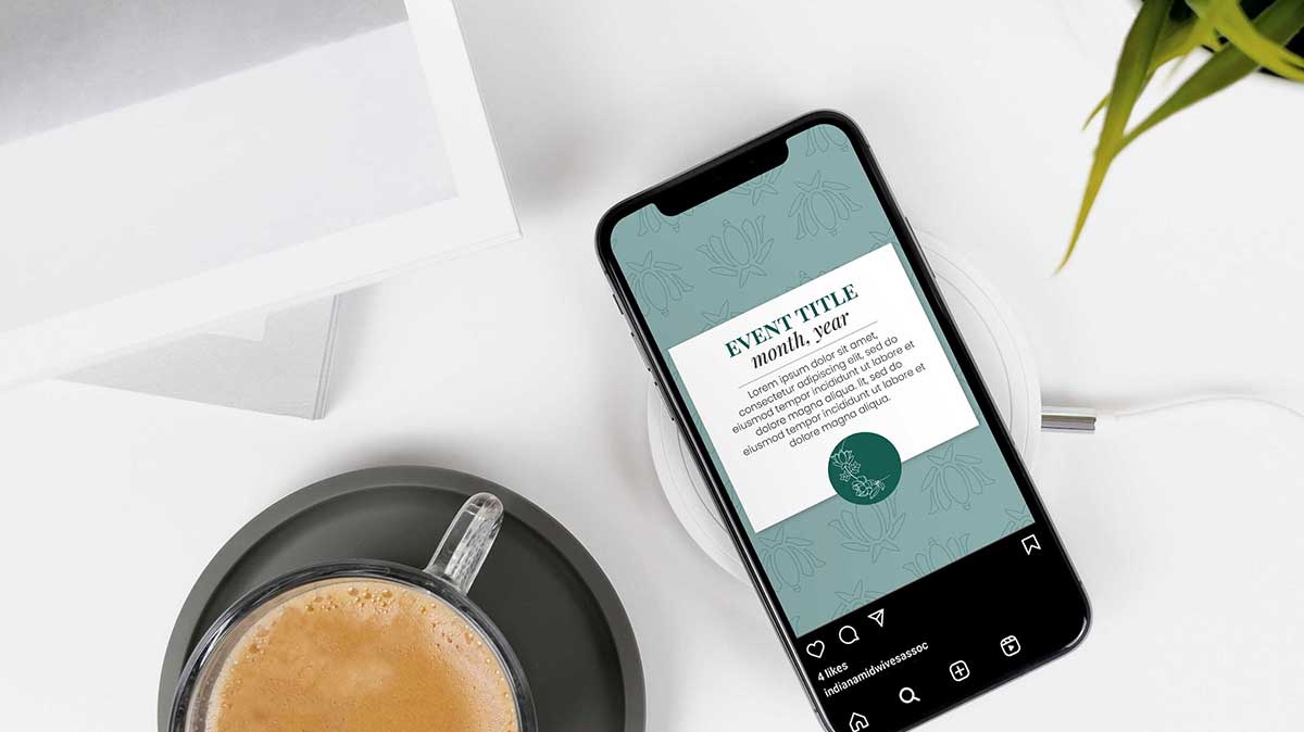 Indiana Midwives Association social media