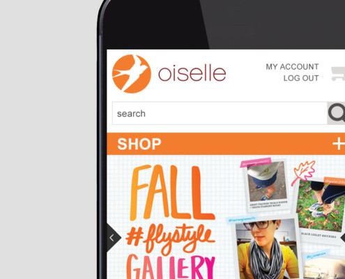 Oiselle Mobile Site