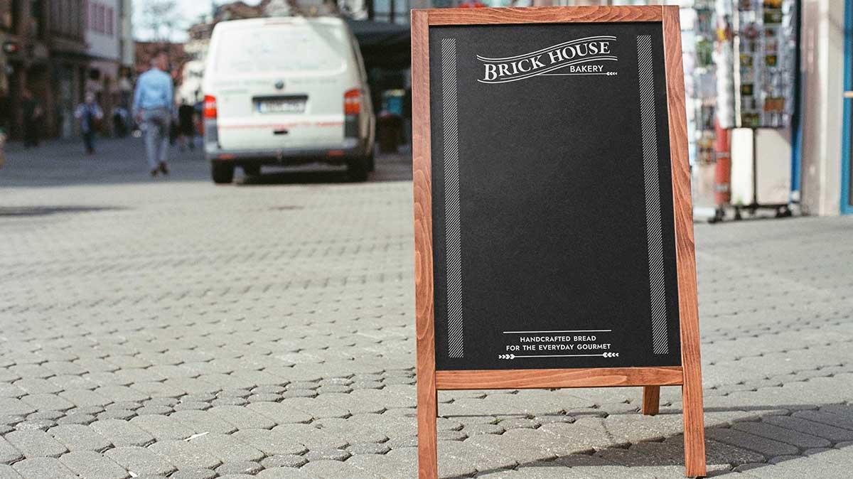 Brick House Bakery sign