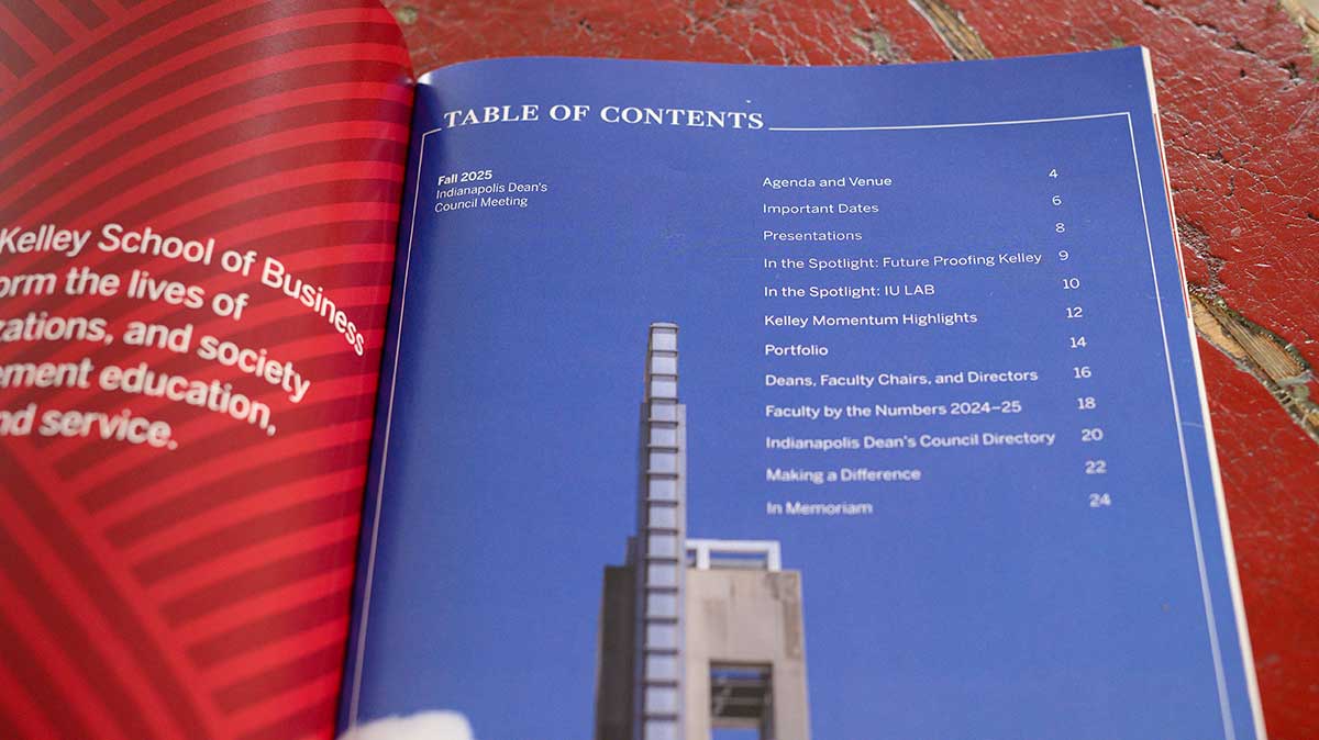 Business School Donor Update Booklet